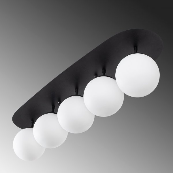 Brønntaklampe 11740 - Sort/hvit Brønntaklampe 11740 - Sort/hvit