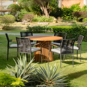 Edenryd rundt spisebord D120 cm - Teak Edenryd rundt spisebord D120 cm - Teak