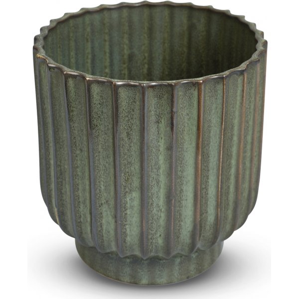 Krukke Dreie H18 cm - Grnn