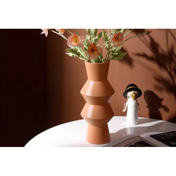 Rolo vase - Oransje Rolo vase - Oransje