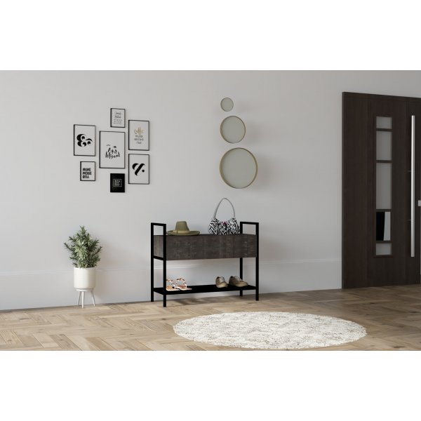 Narden hallbord 90 x 34 cm - Antrasitt Narden hallbord 90 x 34 cm - Antrasitt
