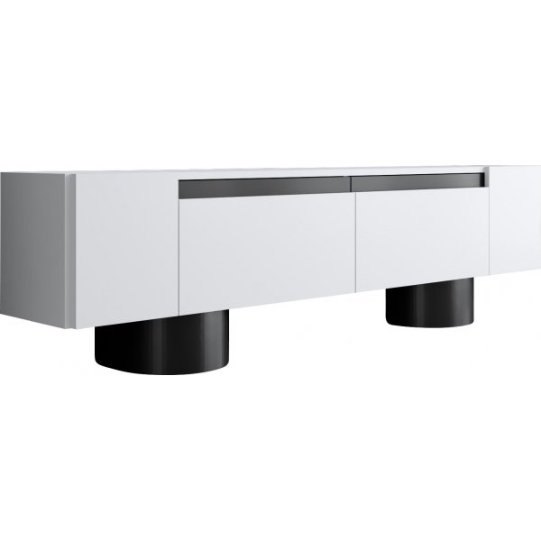 Bohem TV-stativ - Hvit/svart Bohem TV-stativ - Hvit/svart