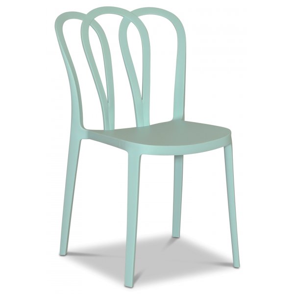 Bally spisestol stabelbar - Mintgrnn (Plast) + Flekkfjerner for mbler