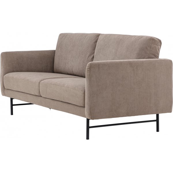 Sky 3-seters sofa - Sort/brun Sky 3-seters sofa - Sort/brun