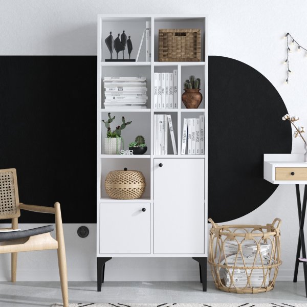 Regulus bokhylle - Hvit