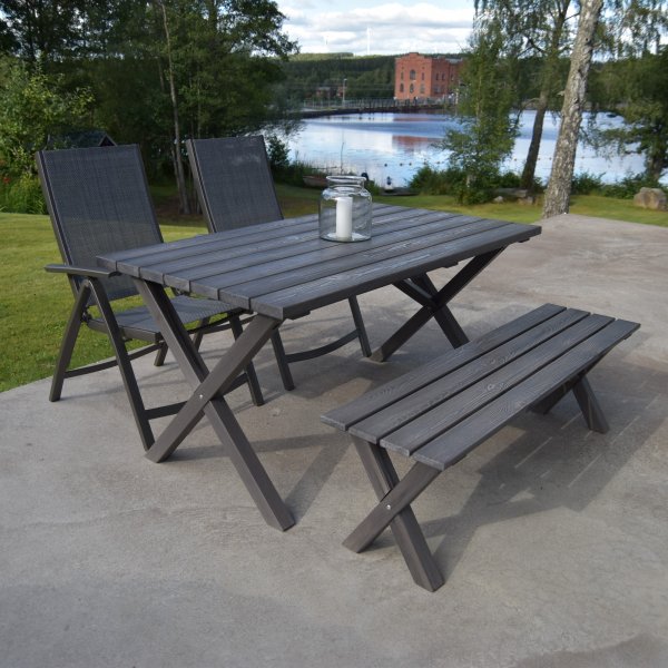 Scottsdale spisebord 150 cm - Shabby Chic + Tekstilrens for møbler Scottsdale spisebord 150 cm - Shabby Chic + Tekstilrens for møbler