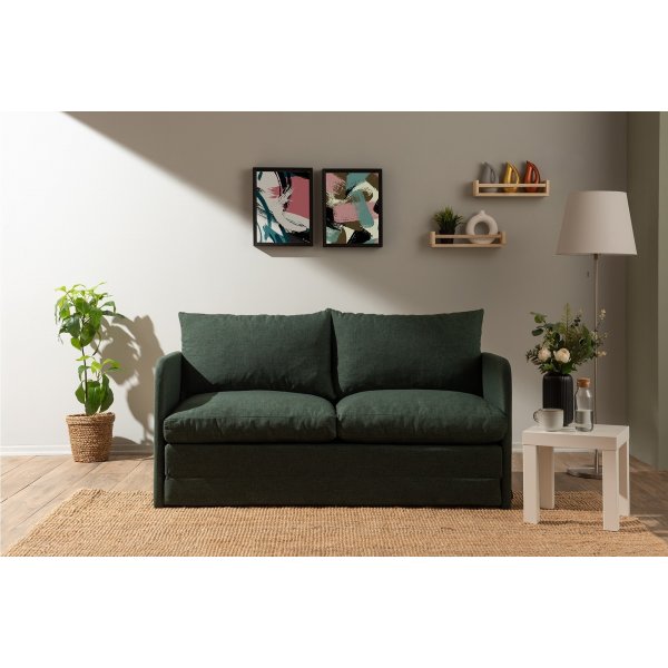 Saga 2-seters sovesofa XL - Grønn Saga 2-seters sovesofa XL - Grønn