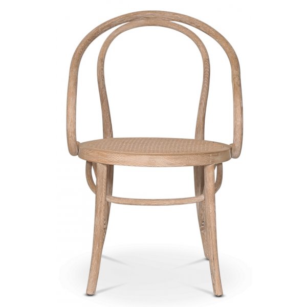 Danderyd No.30 lenestol byd tre - whitewash / Rotting