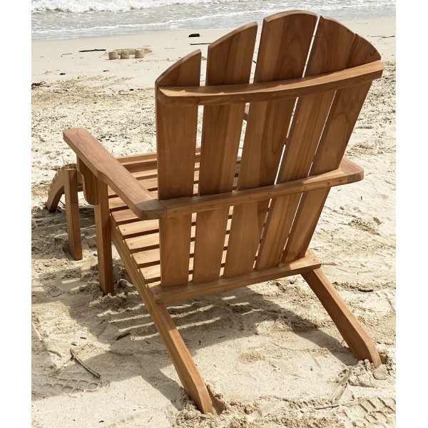 Frösunda dekkstol - Teak + Tekstilrens for møbler Frösunda dekkstol - Teak + Tekstilrens for møbler