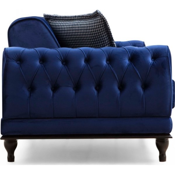 Arredo Capitone v2 3-seters sovesofa - Marineblå Arredo Capitone v2 3-seters sovesofa - Marineblå