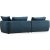Maya divan sofa 255 cm - Bl