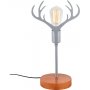 Antler bordlampe - Valntt/slv