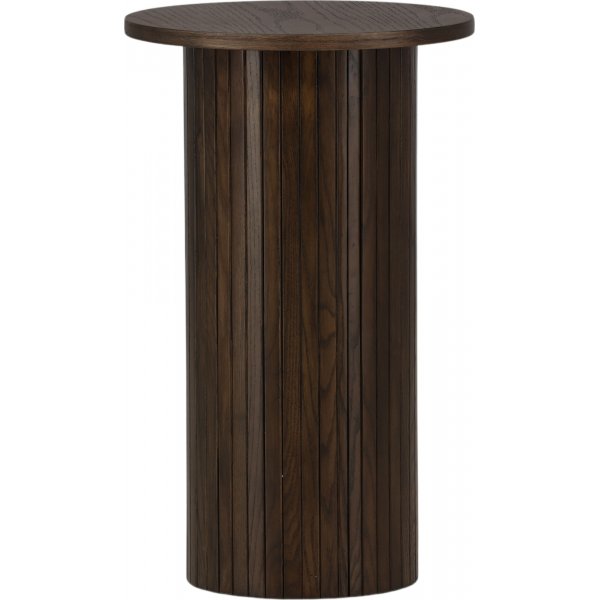 Bianca sidebord 40 cm - Semsket skinn