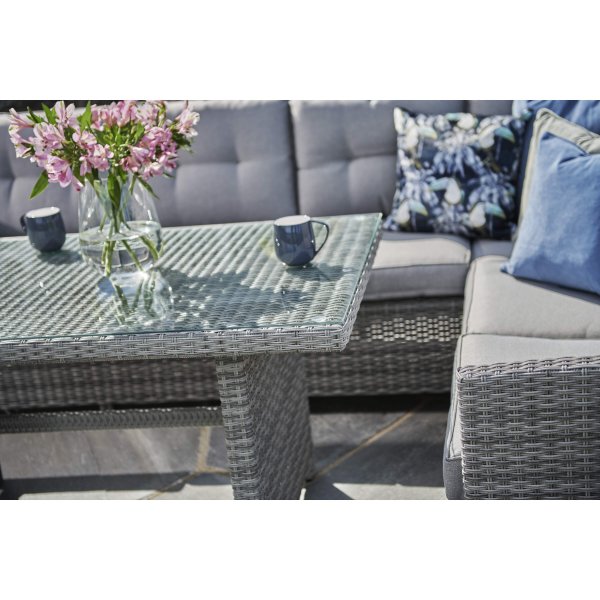 Moreno sofagruppe - Lys grå - Venstrevendt Moreno sofagruppe - Lys grå - Venstrevendt