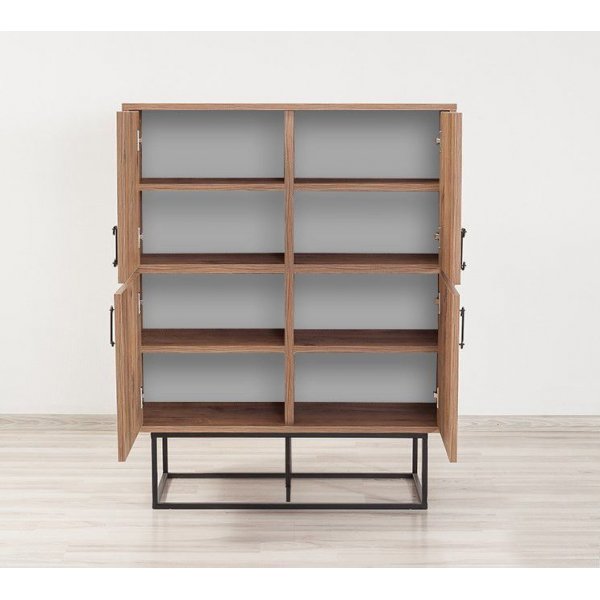 Quantum Solo skap - Furu/svart Quantum Solo skap - Furu/svart