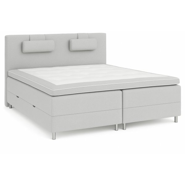 Dobbeltseng Accent 180 cm - Lys gr