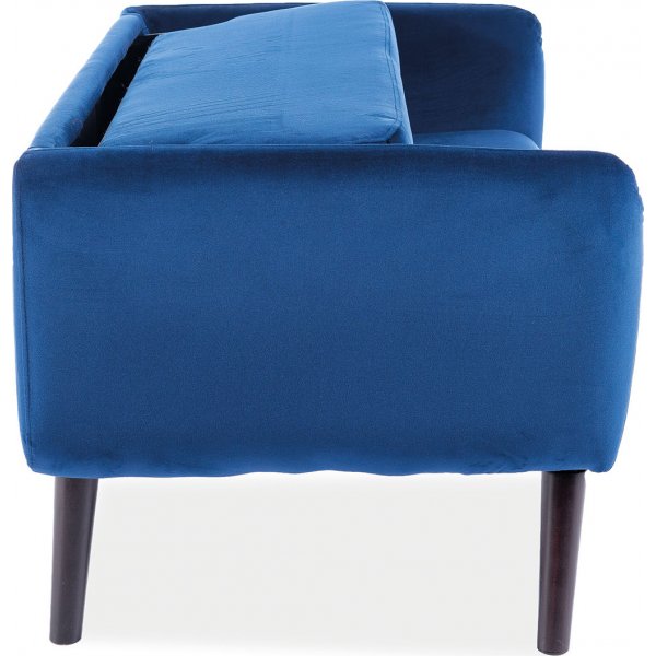 Elsa 2-seters sofa - Blå fløyel Elsa 2-seters sofa - Blå fløyel