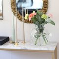 Kundebilde Accent konsollbord - Hvit marmor & Messingfarget