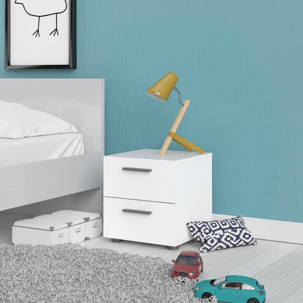 Pepe nattbord - Hvit