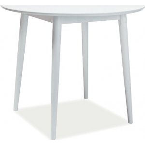 Desiree spisebord 90 cm - Hvit + Flekkfjerner for mbler