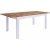 Holten spisebord 160-210 x 90 cm - Wotan eik/hvit