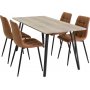 Smokey spisebord, 160 cm - Gr + Flekkfjerner for mbler