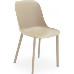 Skall spisestuestol 2-pakning - Beige