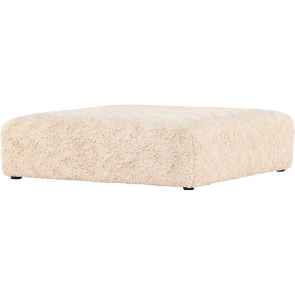 Frankie puff 100 x 100 cm - Beige teddy Frankie puff 100 x 100 cm - Beige teddy
