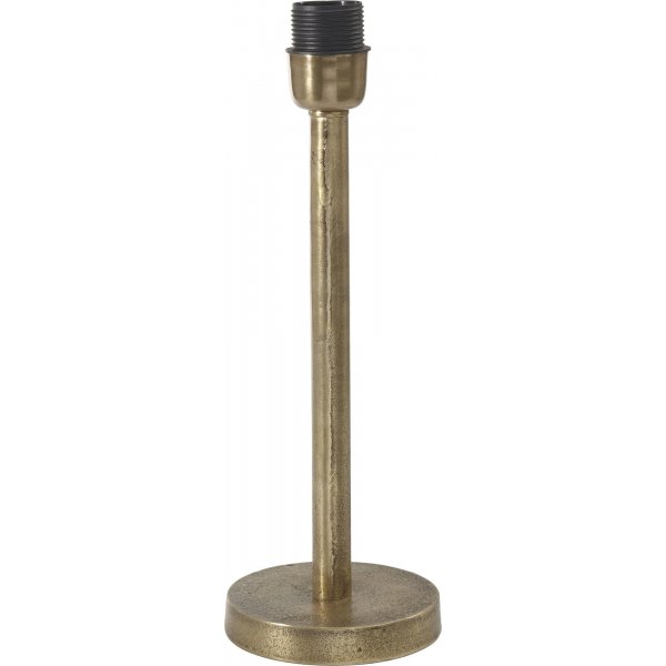 Columbus lampefot - Rustikk messing - 35 cm