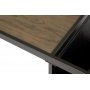 Felipe rektangulrt salongbord 120 x 60 cm - brun eikefiner