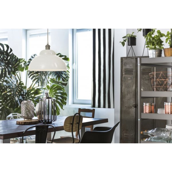 Taklampe Bonnie - Hvit/sølv Taklampe Bonnie - Hvit/sølv