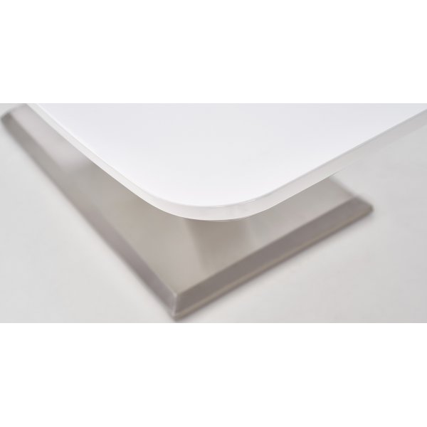 Annelise spisebord 160-220 cm - Hvit høyglans Annelise spisebord 160-220 cm - Hvit høyglans