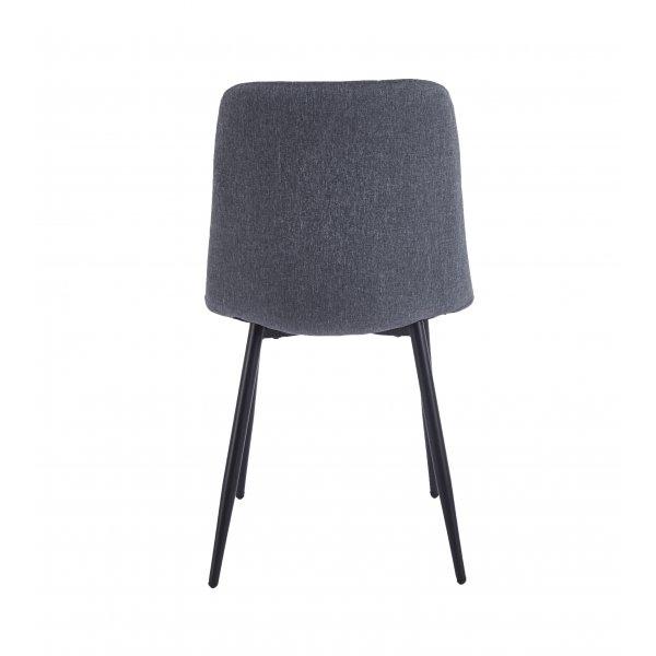 Delta spisestuestol - Grå/svart Delta spisestuestol - Grå/svart