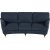 Howard Watford deluxe 4-seters buet sofa - Bl + Mbelpleiesett for tekstiler