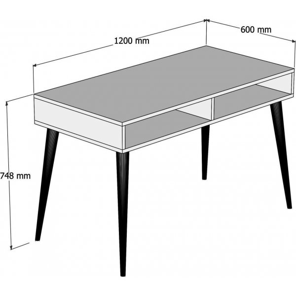 Cisto skrivebord - Hvit Cisto skrivebord - Hvit