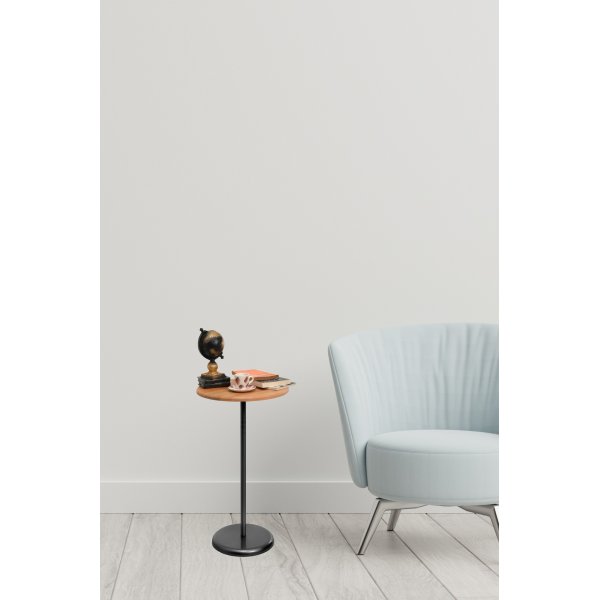 Stilrent sidebord �40 cm - Sort/eik