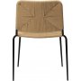 Stiletto spisestol - Beige/svart