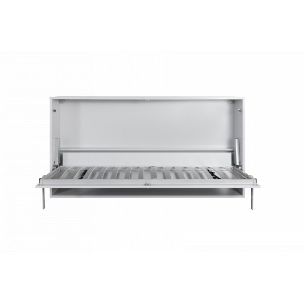 Veggseng 90×200 cm horisontal - Grå Veggseng 90×200 cm horisontal - Grå