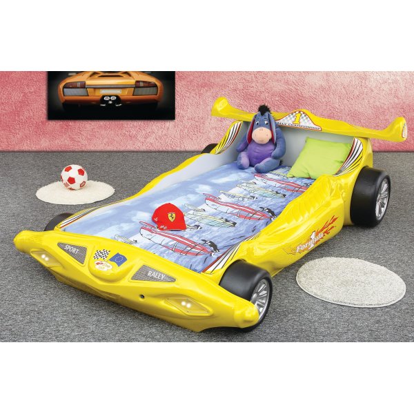 F-1 bil Philips barneseng - Alle farger! F-1 bil Philips barneseng - Alle farger!