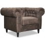 Ashford chesterfield lenestol - Brunt kolr