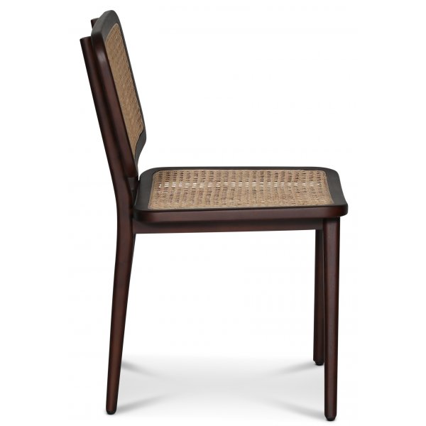 Sikn�s stol - Brun mahogny/rotting + M�belf�tter