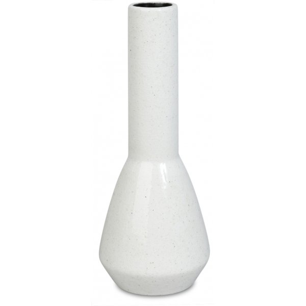 Vase Sol/Kvist H30 cm - Hvit melert