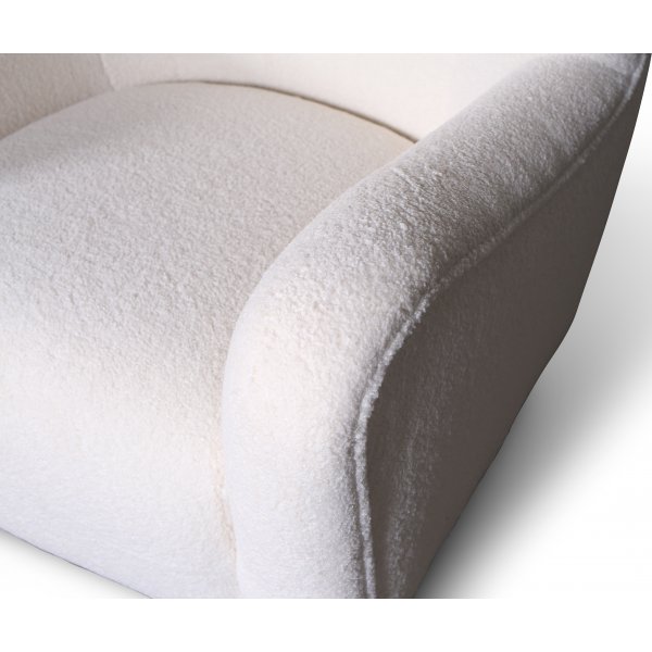 Buffalo lenestol - Off White Teddy Buffalo lenestol - Off White Teddy