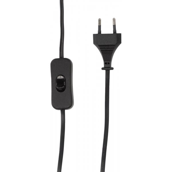 Tanddalen bordlampe - Semsket skinn/Hvit