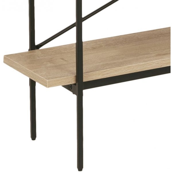 Angus Bokhylle - Svart/eik Angus Bokhylle - Svart/eik