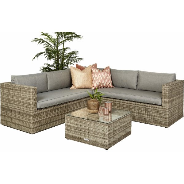 Korfu sofagruppe - Lys gr