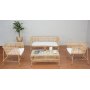 Galice sofa rotting - Natur/metall