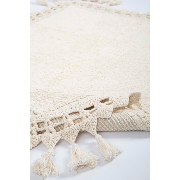 Lorna baderomsteppe - Kremhvitt Lorna baderomsteppe - Kremhvitt