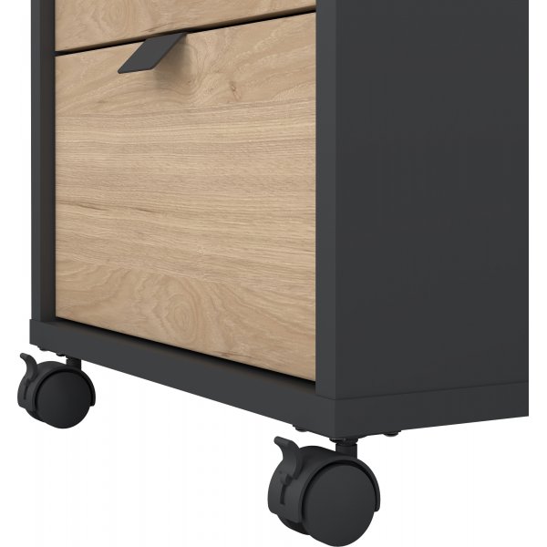 Skiltskuff ildsted - Matt grå/hickory Skiltskuff ildsted - Matt grå/hickory