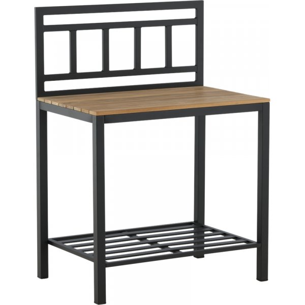 Mexico utekjøkken 60 x 127 x 90 cm - Sort/Naturlig Mexico utekjøkken 60 x 127 x 90 cm - Sort/Naturlig